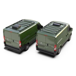 Peugeot Boxer (L1H1/118in WB/Low Roof) (2014-Current) Slimpro Roof Rack Kit