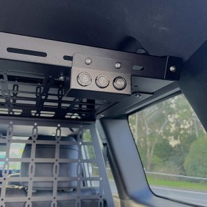 ALPINE SER BUTTON\/SWITCH MOUNT SUITS ALPINE SER STORAGE SHELF