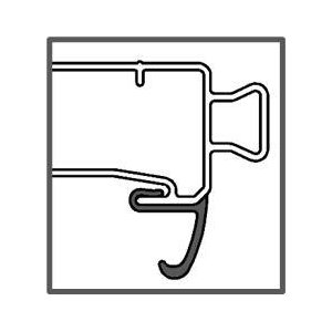 BASERACK DEFLECTOR UNI 1455 SUITS 1770050