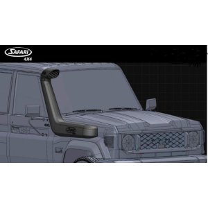 SS792HPVD ARMAX SNORKEL Suits 4.5l V8 Turbo Diesel