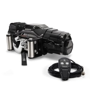 BUSHRANGER COVERT 12W VINČA 12V 12000LB STIEPĻU VIRVE