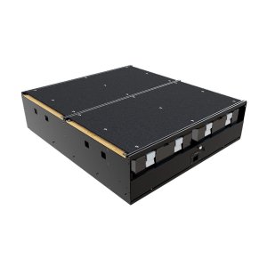 6 atvilktņu sistēma ar šūplādi FRONT RUNNER Wolf Pack Pro, 1031 mm, ar kastēm