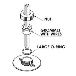 Base Rack jumta bagāžnieka elektroinstalācijas izvades komplekts ar vadiem ARB 1780400