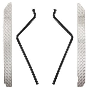 Sānu aizsargstieņu un aizsargsliekšņu komplekts ARB Deluxe 4412170