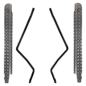 Sānu aizsargstieņu un aizsargsliekšņu komplekts ARB Deluxe 4412470