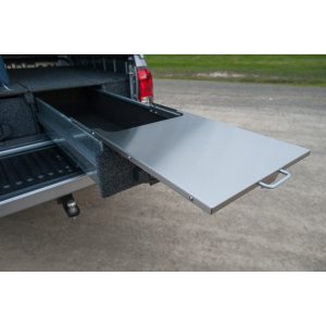 Atvilktņu sistēmas izvelkama galda virsma ARB RDTAB1355, nerūs. tērauds