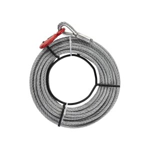 Rokas vinčas trose ar uztīšanas spoli MAGNUM MHWRR, 20m