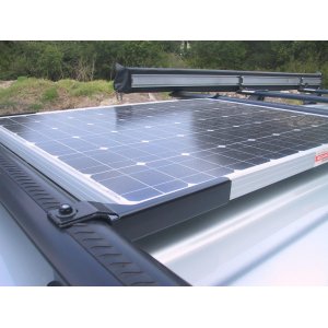 Rhino-Rack Vortex/Heavy Duty šķērsstieņu saules paneļa montāžas kronšteini REDARC SPMB0001