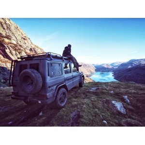 Jumta bagāžnieks FRONT RUNNER Slimline II Mercedes-Benz G Class 1990-2018, augstais