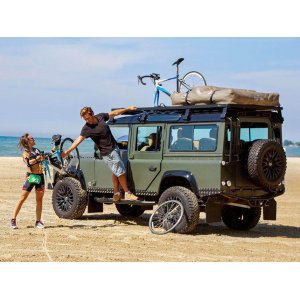 Jumta bagāžnieks FRONT RUNNER Slimline II Land Rover Defender 110 1983-2016