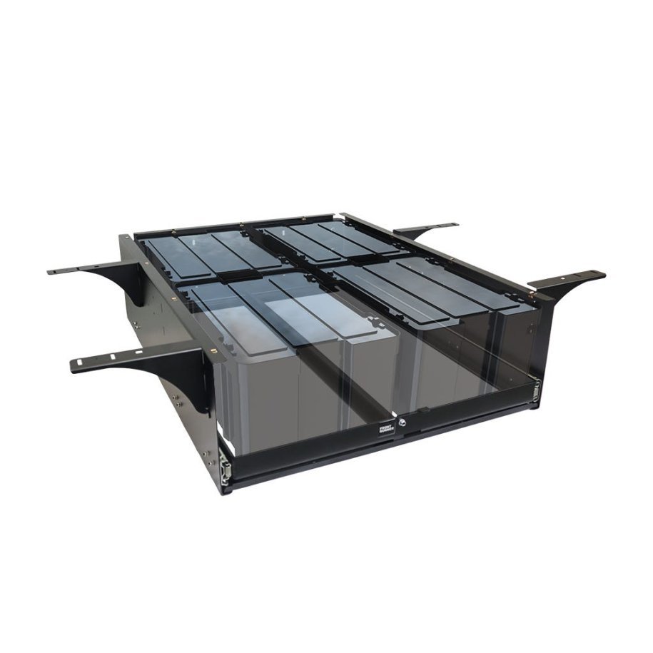 4 atvilktņu sistēma ar šūplādi FRONT RUNNER Cub Box, 646 mm, bez kastēm