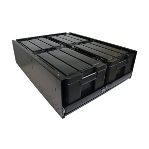 4 atvilktņu sistēma ar šūplādi FRONT RUNNER Cub Box, 646 mm, bez kastēm