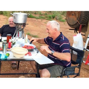 Kempinga galds FRONT RUNNER Pro TBRA019, nerūs. tērauds