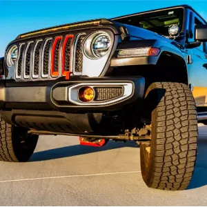 Quatro miglas lukturu stiprinājumi NACHO V3JW1 Jeep Wrangler JK/JL/JT