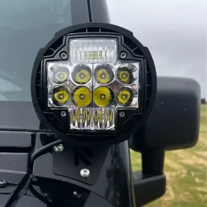 A-pillar TM5 lukturu stiprinājumi NACHO V2JK1 Jeep Wrangler JK
