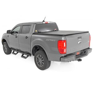 Side steps adjustable aluminium Rough Country  SRX2