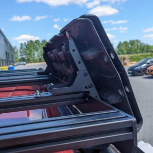 Recovery boards side mount Bison Gear