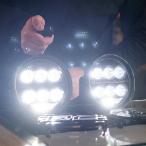 LED lights 6,5" round White/Amber DRL Rough Country