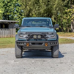LED lights 6,5" round White/Amber DRL Rough Country