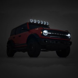 LED lights 6,5" round White/Amber DRL Rough Country