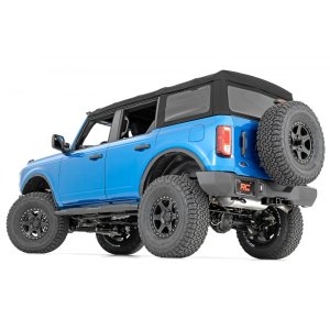 Oval nerf steps black Rough Country