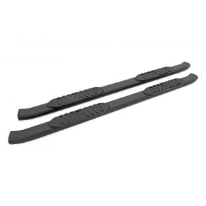 Oval nerf steps black Rough Country