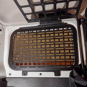 Left internal MOLLE panel Bison Gear