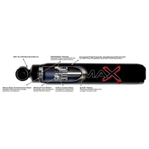 Rear hydro shock Skyjacker Black Max Lift 3-4"