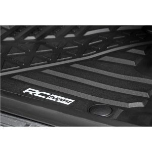 Front and rear floor mats Rough Country Flex-Fit Crew Cab