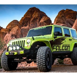 Shocks set TeraFlex Falcon Series SP2 2.1 Series Monotube Lift 4-6"