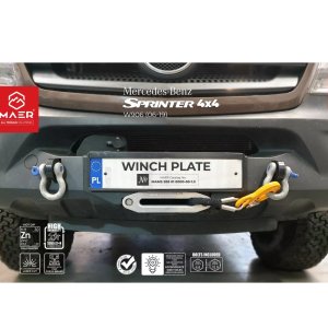 Hidden winch plate Maer