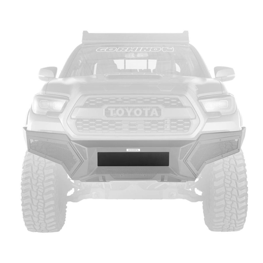 LED light bar mount power actuated hide-away for bumper Go Rhino Element
