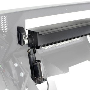 LED light bar mount power actuated hide-away for bumper Go Rhino Element