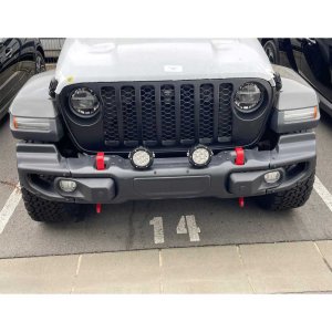 Front steel bumper full coverage with bull bar OFD