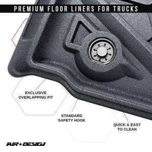 Front and rear floor mats Air Design