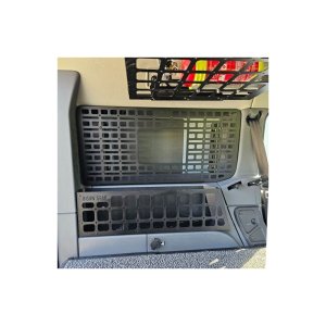 Left internal MOLLE panel Bison Gear Utility Wagon