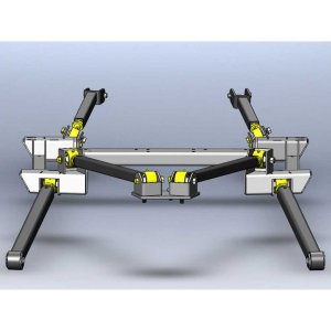 Long control arm Pocket Style upgrade kit Clayton Lift 4-8"
