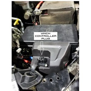 Warn VR Evo control box relocation kit Vice Design