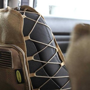 Front seat back covers universal coyote tan Smittybilt G.E.A.R.