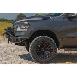 Front tubular bumper with winch plate Rough Country