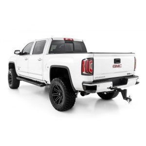 Running boards aluminum Rough Country HD2 Crew Cab