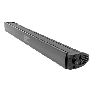 LED light bar 30" single row white DRL spot Rough Country Black Series