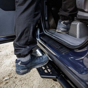 Steps for rocksliders Bison Gear