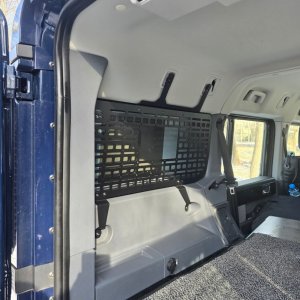 Left internal MOLLE panel Bison Gear