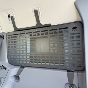 Left internal MOLLE panel Bison Gear