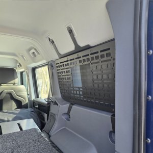 Left internal MOLLE panel Bison Gear