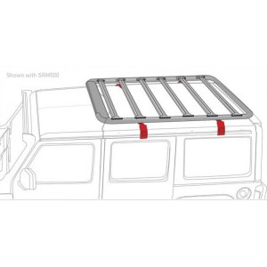 Roof rack tubular basket-style with brackets Go Rhino SRM600 55"