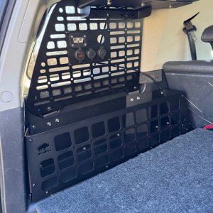 Left cargo basket Bison Gear