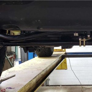 Steering stabilizer relocation bracket kit Clayton