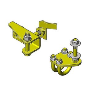 Steering stabilizer relocation bracket kit Clayton